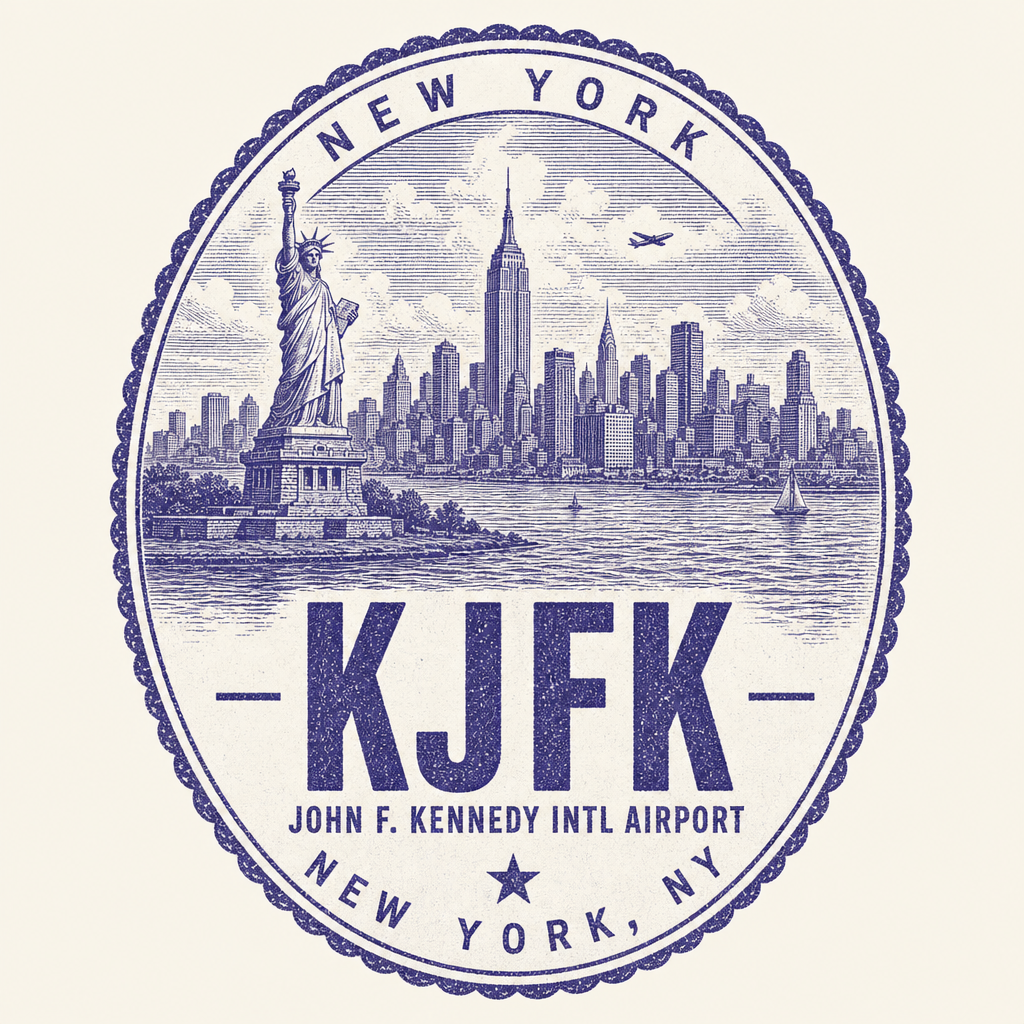 KJFK passport stamp