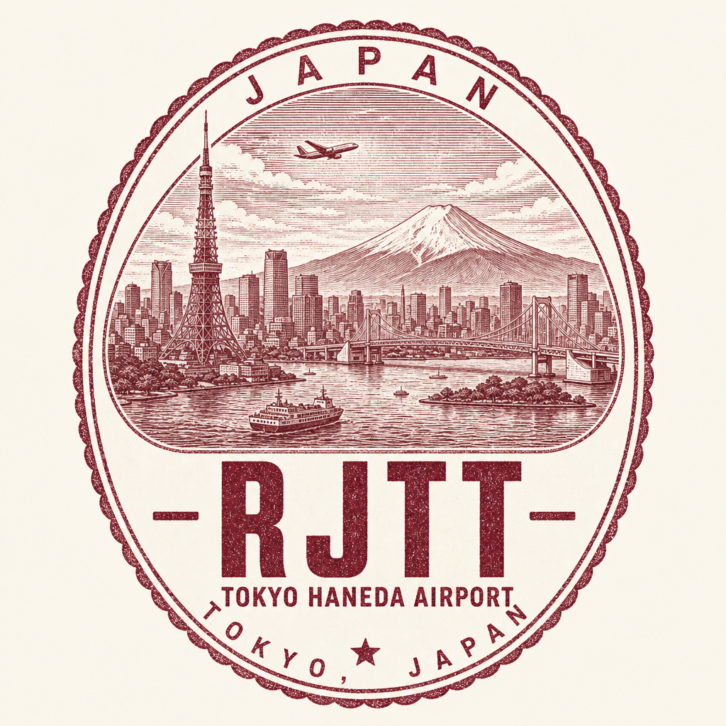 RJTT passport stamp